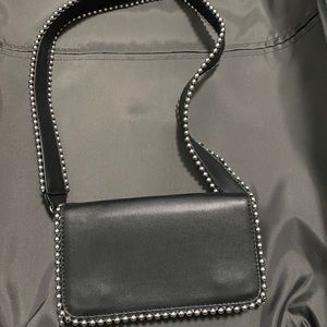 Zara basics Studded crossbody bag